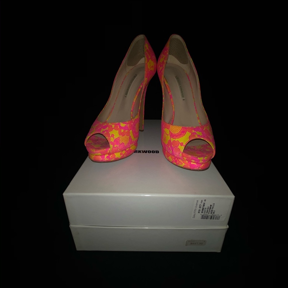 Nicholas Kirkwood lace heels